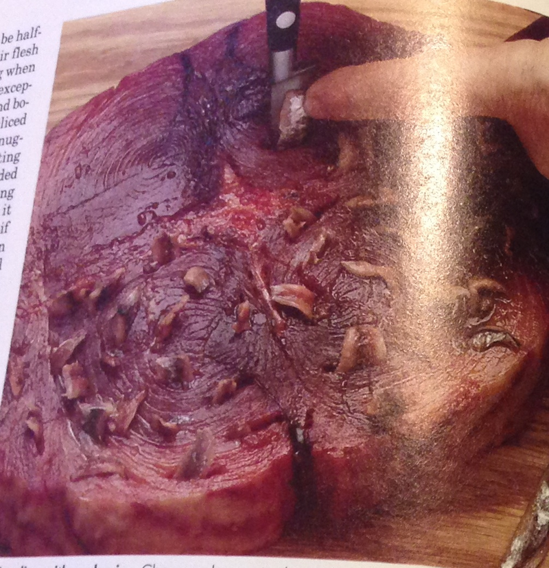 Illustration for article titled This retro fish steak recipe is weirding me out